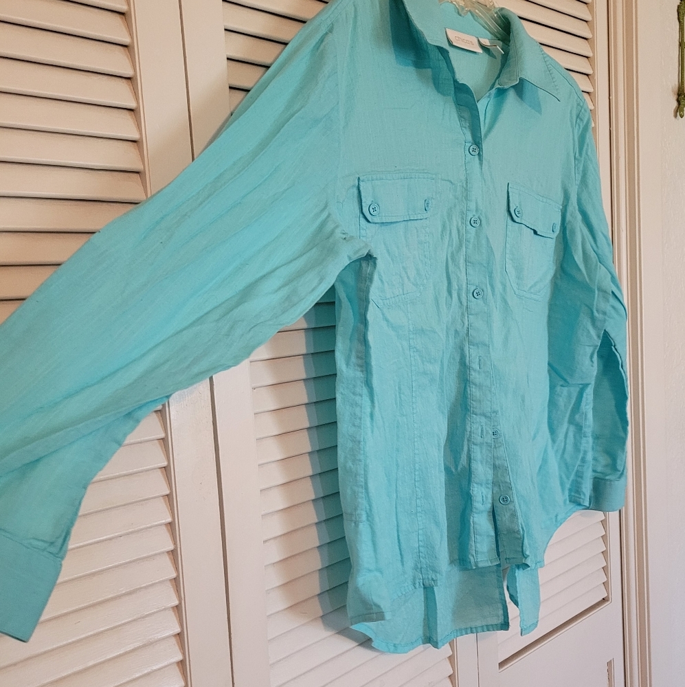 Chicos Button-Down - image 5